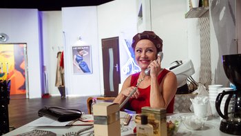 - "Szalone nożyczki" - spektakl Teatru Powszechnego w Pieter Smit Theater Rock Polska