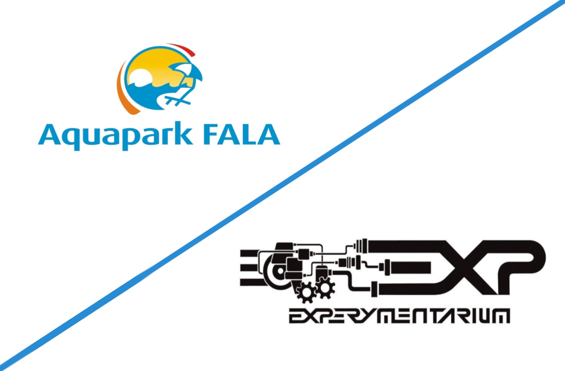 Logotypy Aquaparku FALA oraz Experymentarium. , Logotypy Aquaparku FALA oraz Experymentarium.