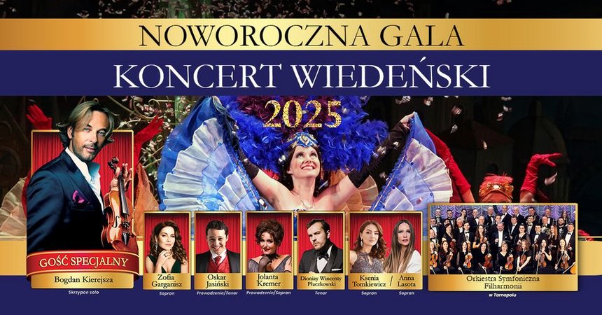 NOWOROCZNA GALA - Koncert Wiedeński w Filharmonii Łódzkiej