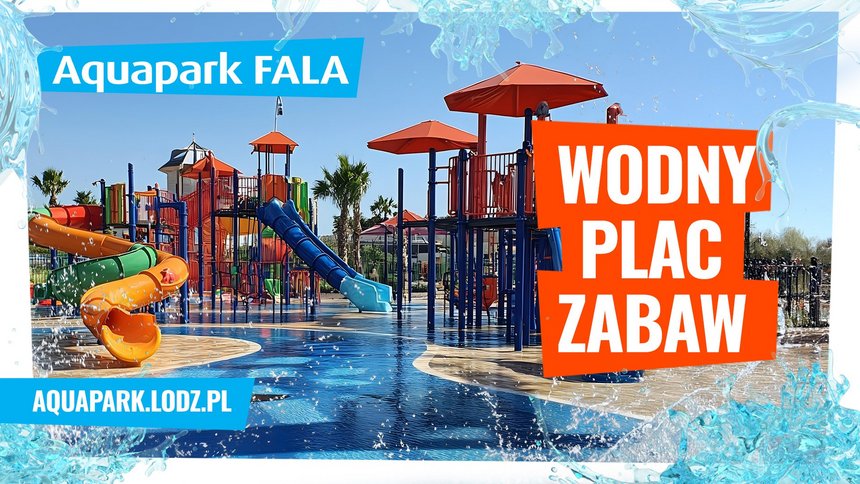 Wodny plac zabaw - grafika