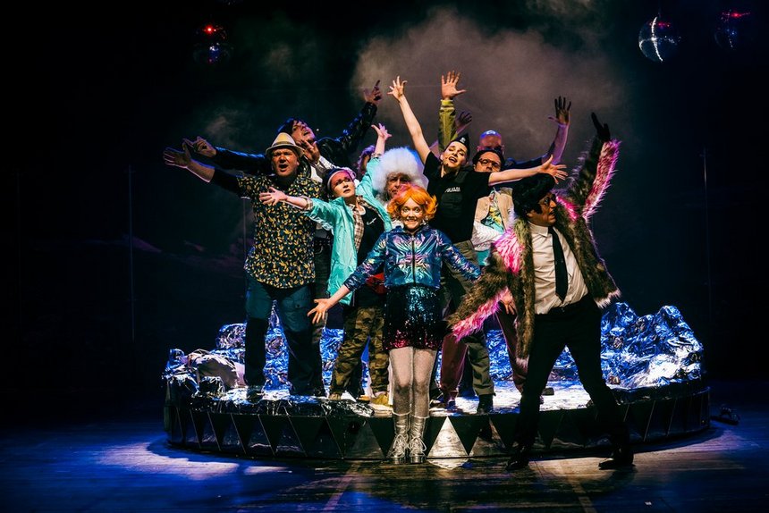 "My, psy w kosmosie" spektakl Teatru Nowego w Łodzi