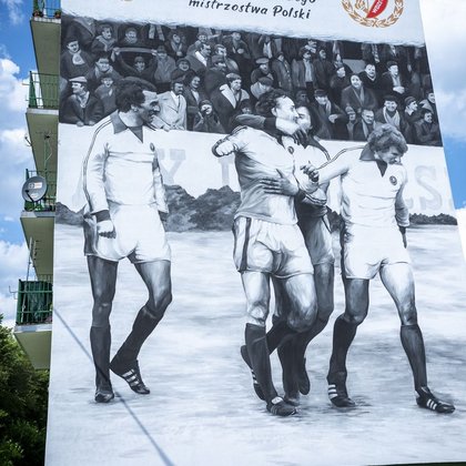 Mural przy ul. Kazimierza 9, fot. ŁÓDŹ.PL