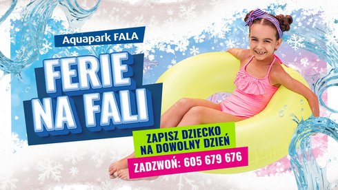 Ferie na Fali - zapisz dziecko na jeden dzień