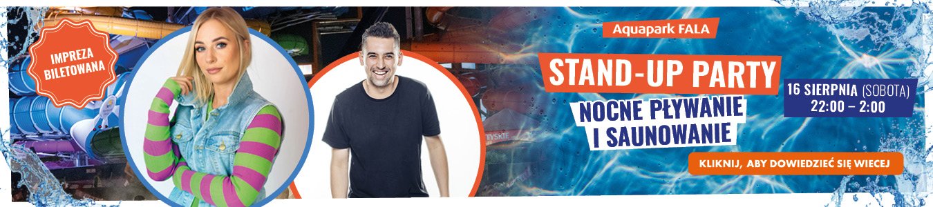 Stand-up Party Nocne Pływanie i Saunowanie