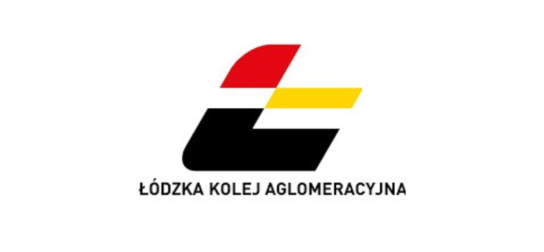 Logotyp Łódzkiej Kolei Aglomeracyjnej.