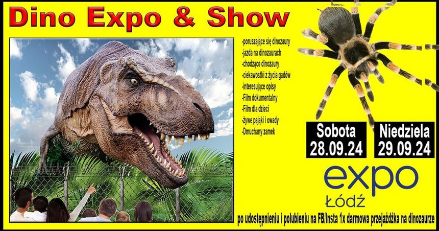Dino Expo&Show w Hali EXPO