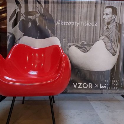 Kultowy fotel Romana Modzelewskiego, fot. ŁÓDŹ.PL