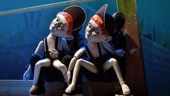 - „O dwóch takich, co ukradli księżyc" w Teatrze Lalek Arlekin - NIEDZIELA INNA NIŻ WSZYSTKIE
