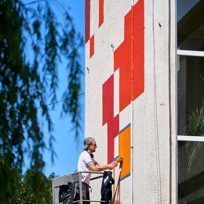 Mural na DK Lutnia, fot. ŁÓDŹ.PL