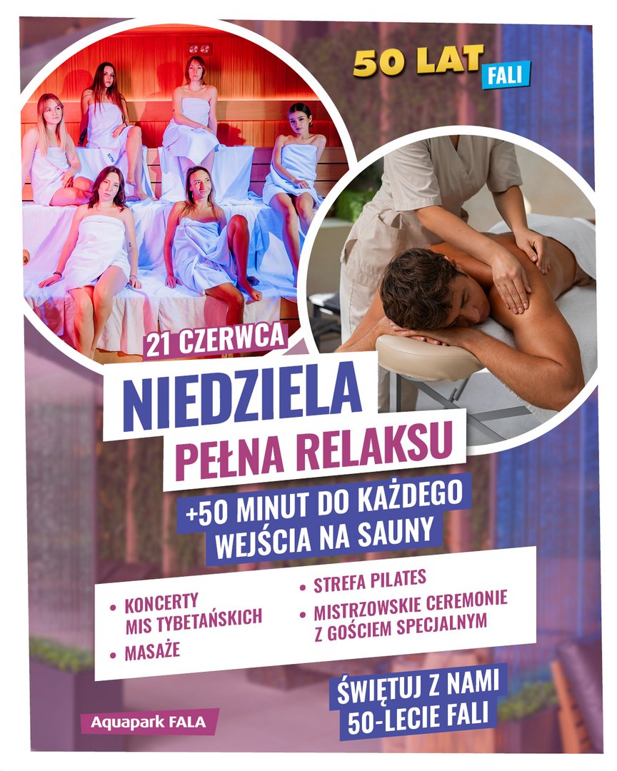 Niedziela. Dzień relaksu.
