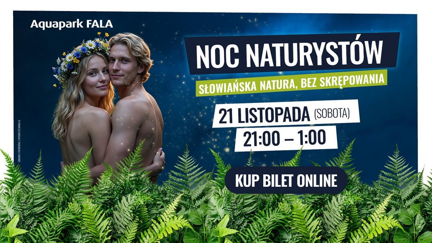 Noc Naturystów 21 listopada sobota