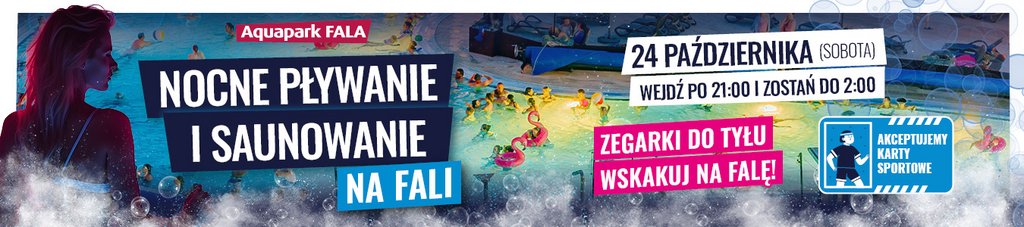 Nocne Pływanie i Saunowanie na Fali
