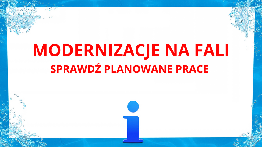 Modernizacje na Fali. Sprawdź planowane prace. 