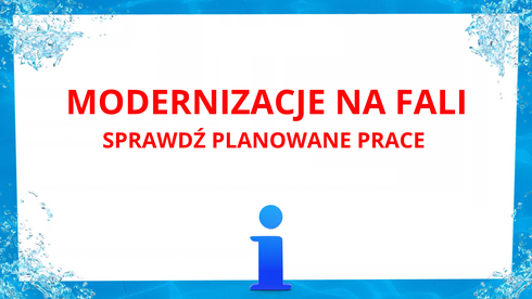 Modernizacje na Fali. Sprawdź planowane prace. 