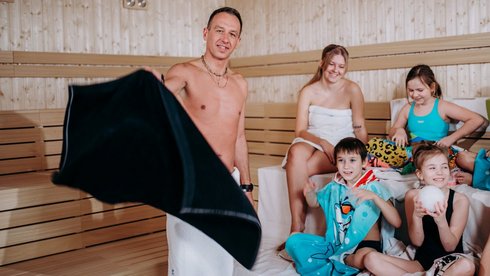 Saunowanie dla dzieci 